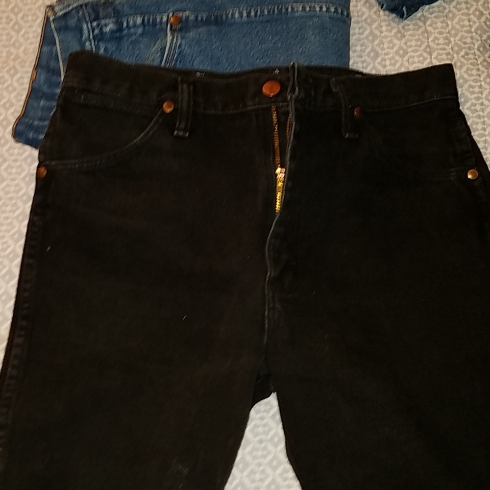 Wrangler black to school jeans